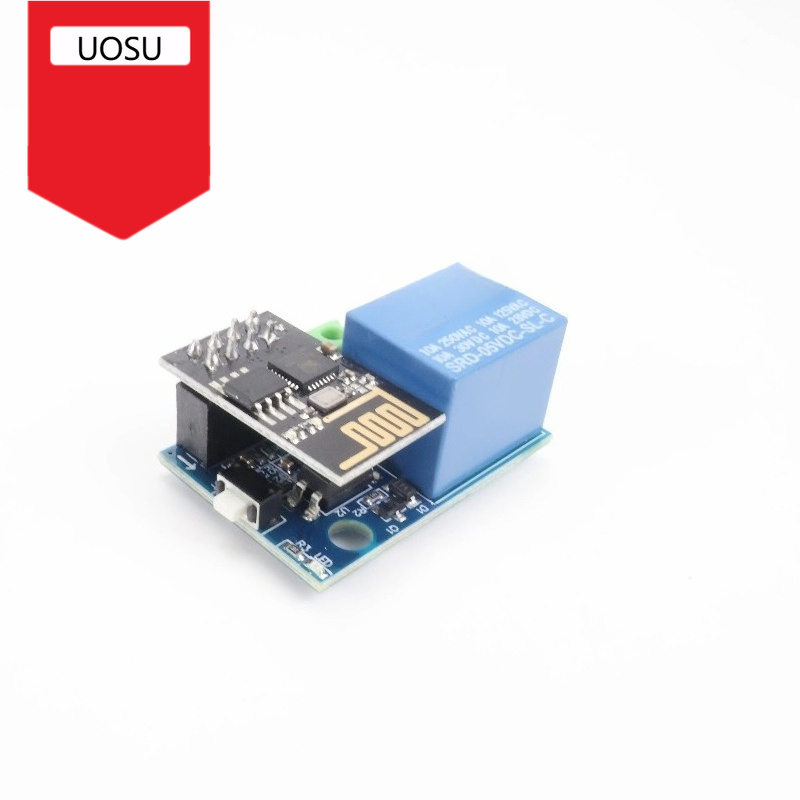 Home Automation With Arduino - ESP8266 ESP-01S 5V WiFi リレーモジュール スマートホームリモートスイッチ