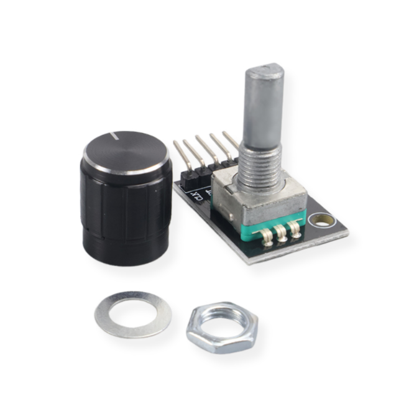 Home Automation Arduino - 新品 KY-040 ロータリーエンコーダモジュール プッシュボタン付き 20 PPR