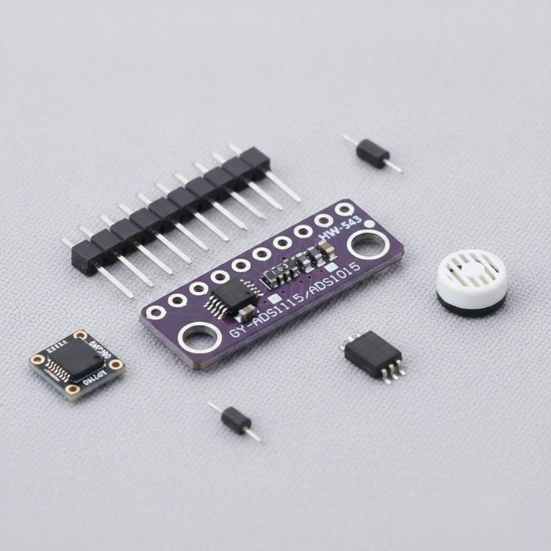 Diy Home Automation System - ADS1115調整可能ゲイン16ビットADCモジュール 4チャンネル高精度ボード DIYホームオートメーションシステム 電子工作愛好家向け