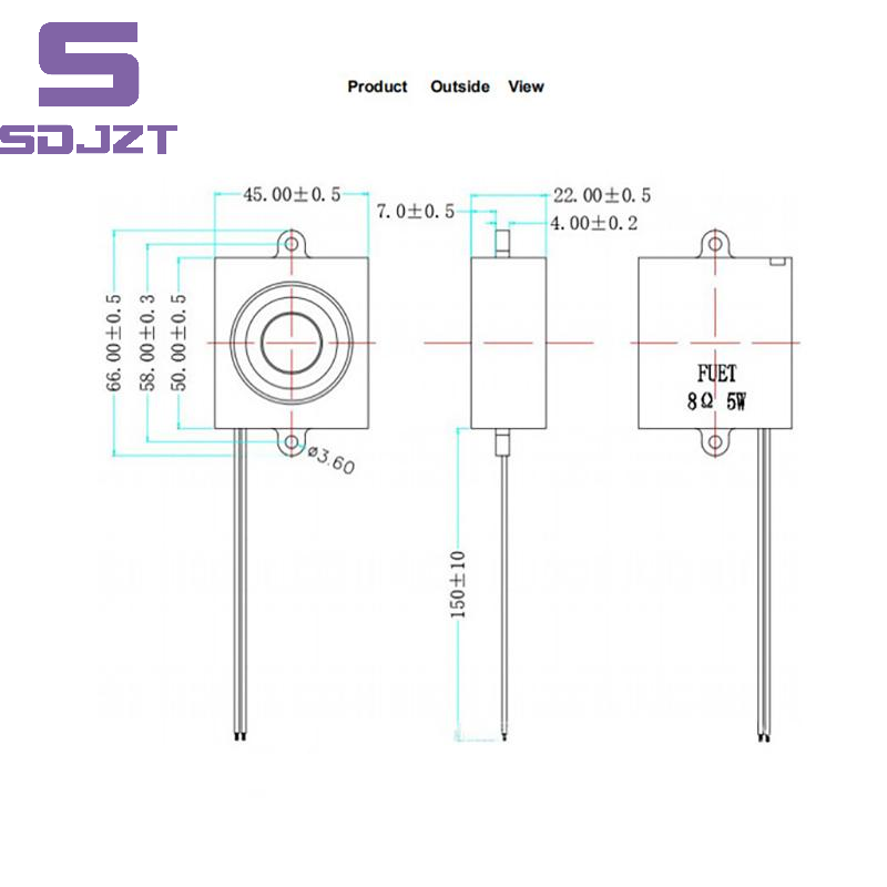 新発売-多用途5045モノラル密閉型スピーカー4R 5W高音 - Home Automation Diy Projects のレビューと価格