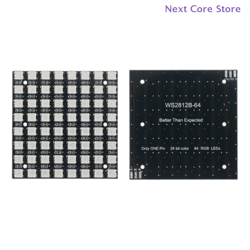 1 個 8x8 64 ビット LED マトリックスモジュール - Rgb Led Matrix 8X8 のレビューと価格