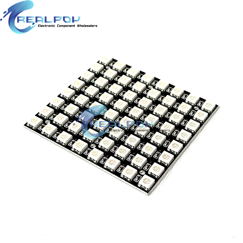 WS2812 LED 5050 RGB 8x8 64 ビット - Rgb Led Matrix 8X8 のレビューと価格