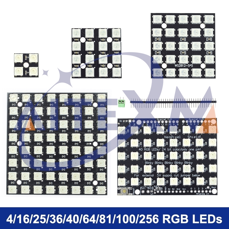 WS2812 モジュール 5050 RGB 4x4 8x8  - Rgb Led Matrix 8X8 のレビューと価格