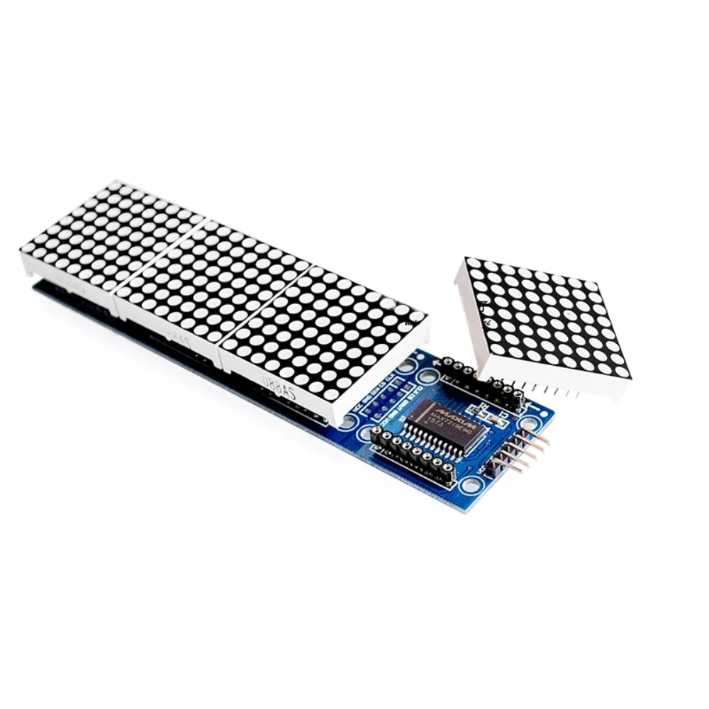 MAX7219 8x8 ドットマトリックスモジュール 4-i - Rgb Led Matrix 8X8 のレビューと価格