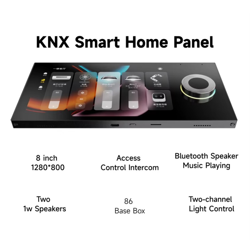 8インチIPSスクリーン 1280*800、M20-KNXホ - Home Automation System Design のレビューと価格
