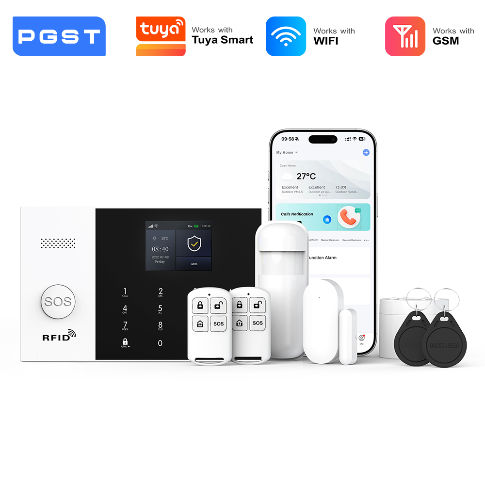 PGST WiFi 2G GSMホームオートメーションアラー - Home Automation Tutorial のレビューと価格