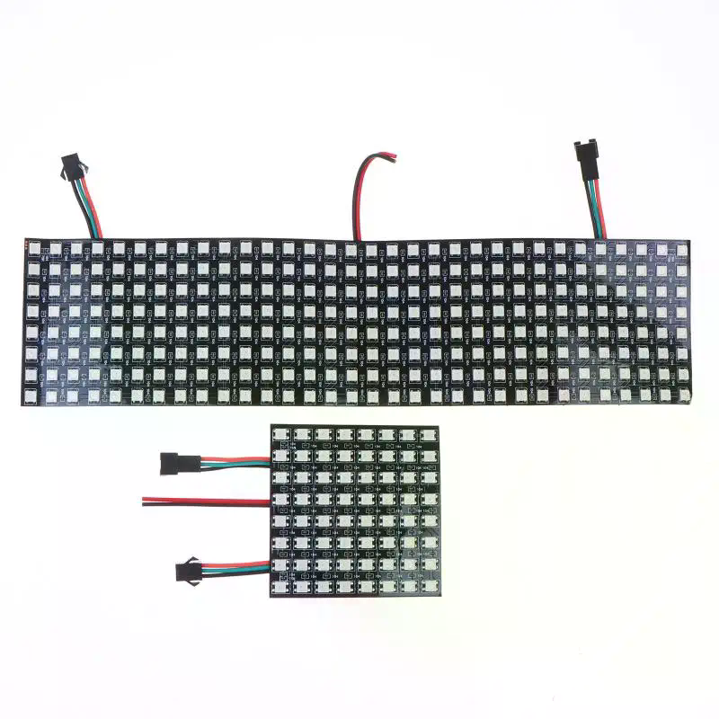 WS2812B スマートピクセルモジュールマトリックスパネル - Rgb Led Matrix 8X8 のレビューと価格