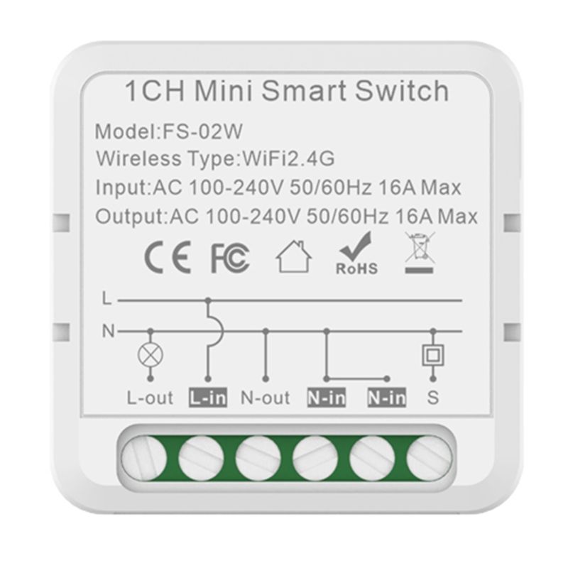 ABJI-Tuya スマート Wifi スイッチ Alexa - Home Automation Diy Projects のレビューと価格