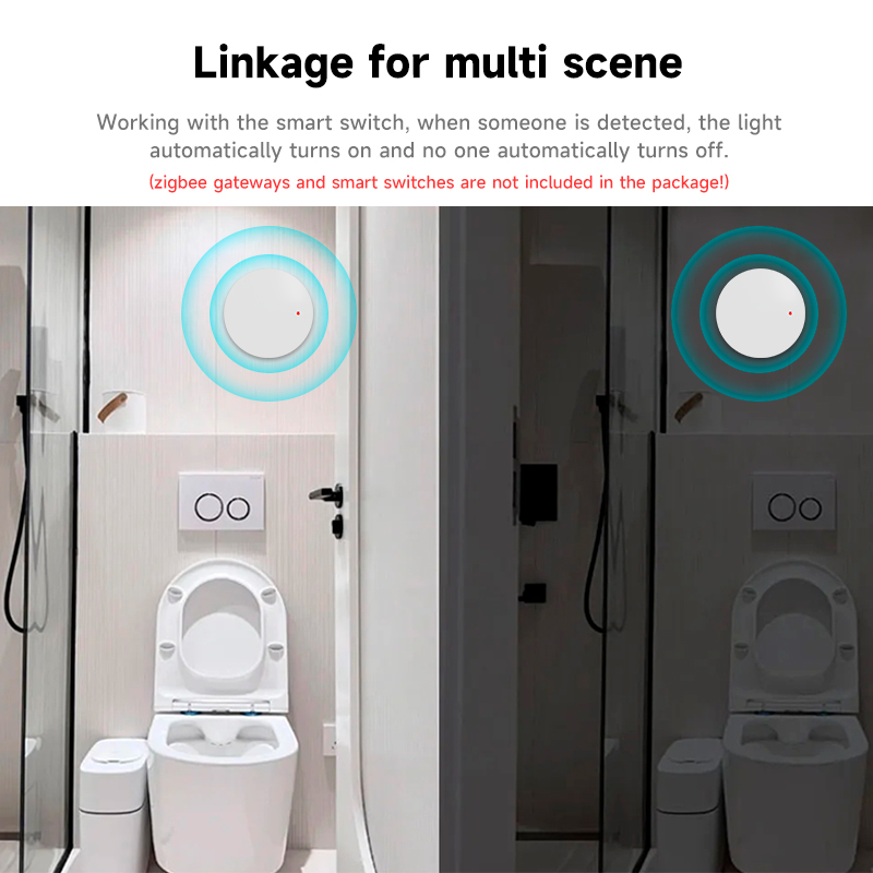 Tuya Zigbee 3.0 24GHz MmWave 人 - Home Automation Technology のレビューと価格