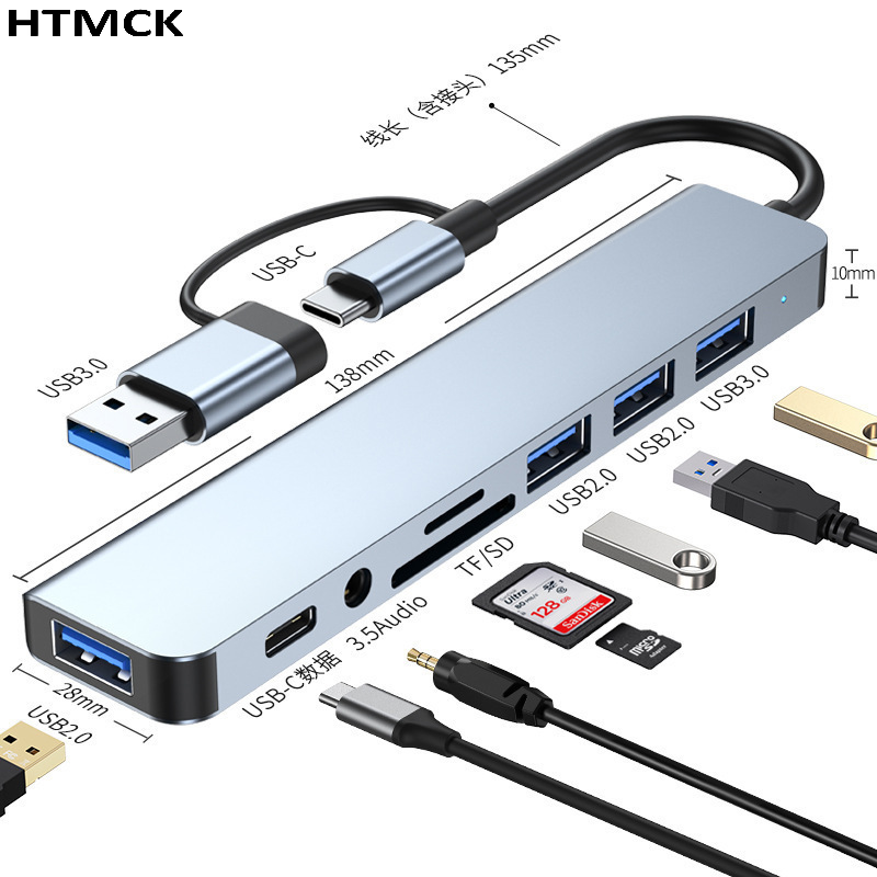 8 in 2 USB C ハブ マルチポート ドッキングステ - Home Assistant Sd のレビューと価格