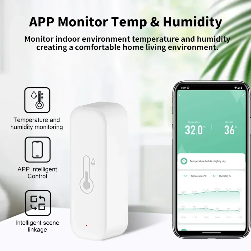 Tuya-Zigbee 3.0スマートホーム温度計,湿度計, - Matter Hub Thread のレビューと価格