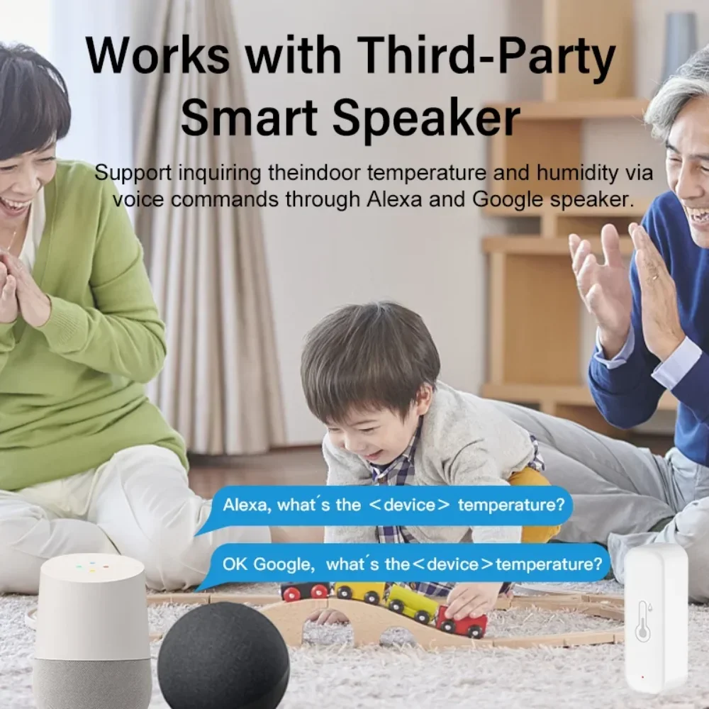 Tuya-Zigbee 3.0スマートホーム温度計,湿度計, - Matter Hub Thread のレビューと価格