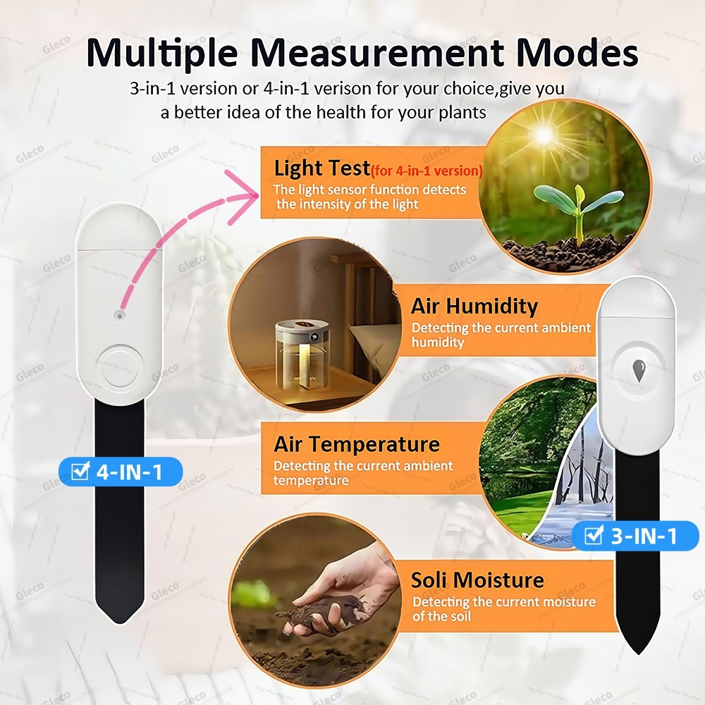 Zigbee 土壌水分センサーメーター温度湿度肥沃度光テスタ - Home Automation Technology のレビューと価格