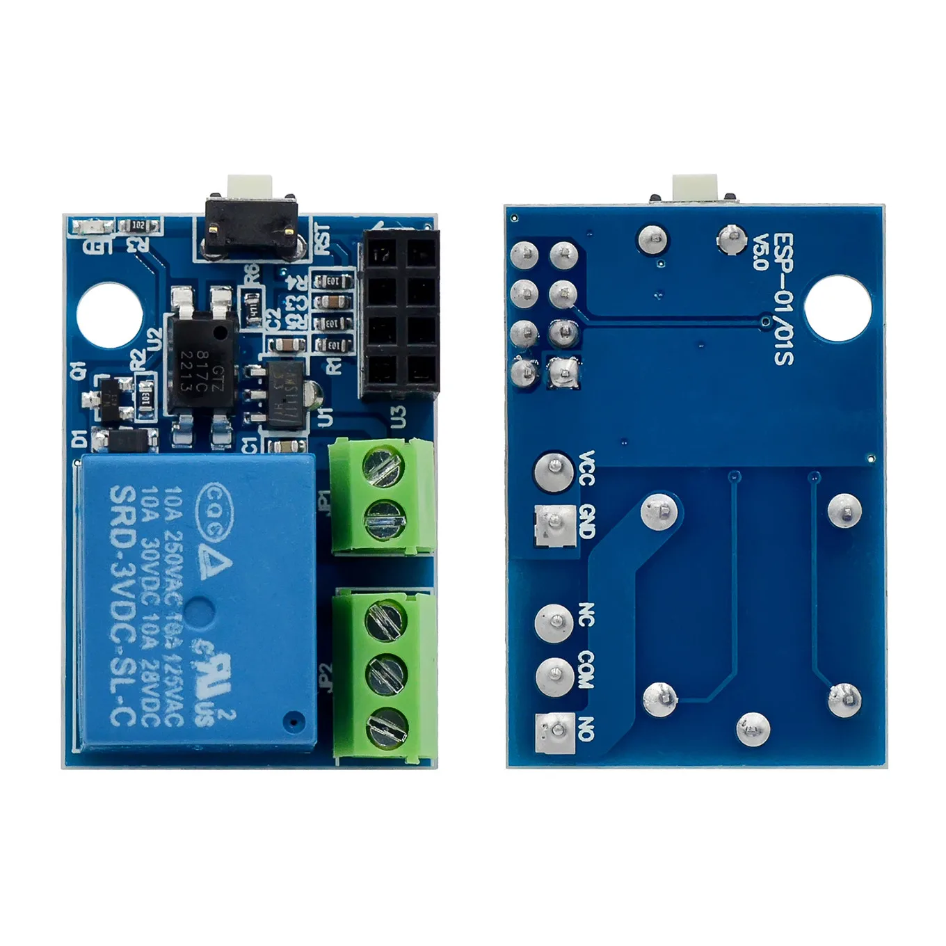 ESP-01S WiFi リレーモジュール 5V 10A ス - Home Automation With Arduino のレビューと価格