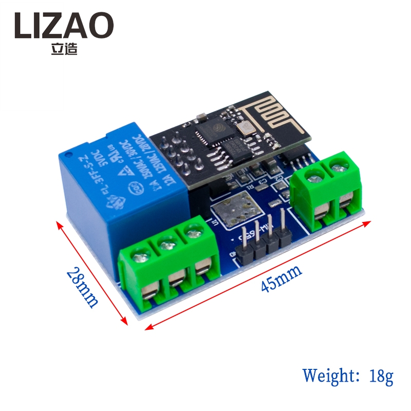 LIZAO ESP8266 5V WiFi IoT リレーモ - Home Automation With Arduino のレビューと価格