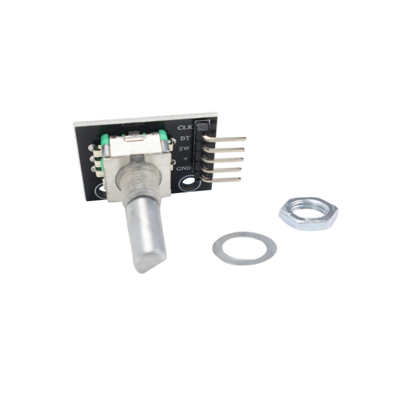 新品 KY-040 ロータリーエンコーダモジュール プッシュ - Home Automation Arduino のレビューと価格