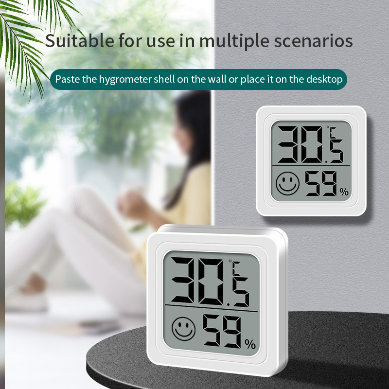 液晶デジタル温度計湿度計屋内部屋電子温度湿度計センサーゲージ - Home Automation Industry のレビューと価格