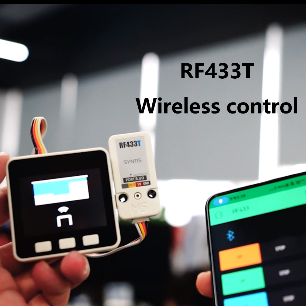 M5StackユニットRF433T/RF433R IoTシス - Home Automation Tutorial のレビューと価格
