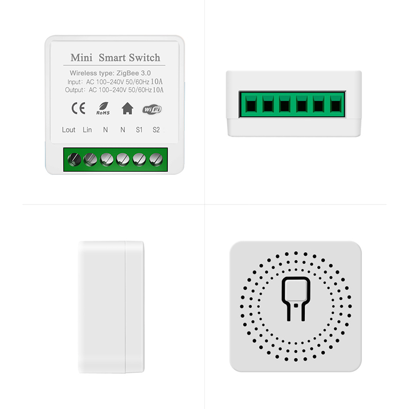 Ihseno-Tuya Zigbee 3.0ミニスイッチ,T - Home Automation Technology のレビューと価格