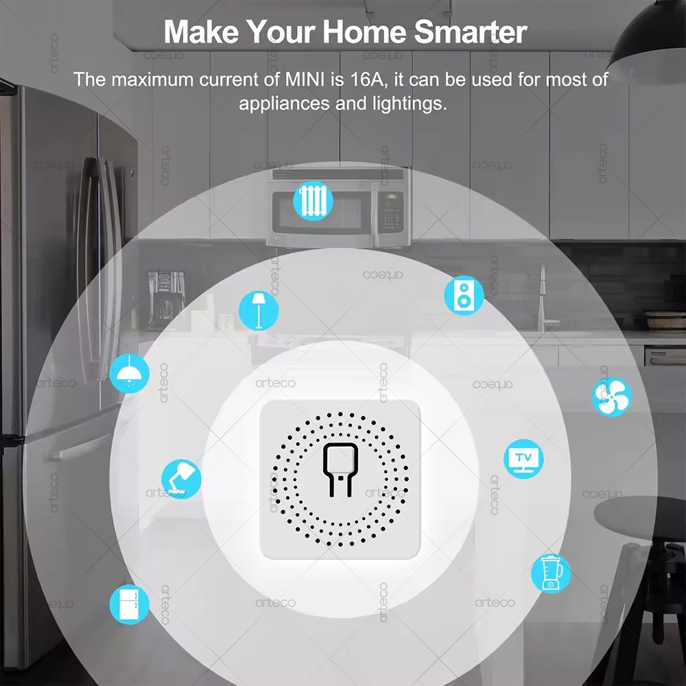 ミニ Zigbee 3.0 スマート スイッチ 16A ミニ - Diy Home Automation Hub のレビューと価格